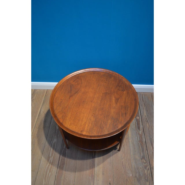 Mid-Century Modern Teak Tray Side Table, Sweden, 1960s For Sale - Image 3 of 10