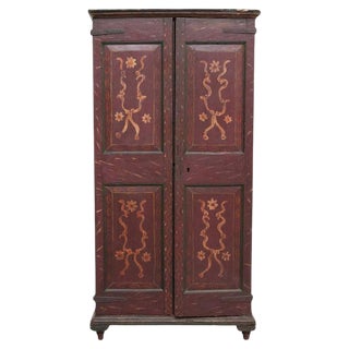Traditional Spanish Polychrome Wardrobe, 1930s For Sale