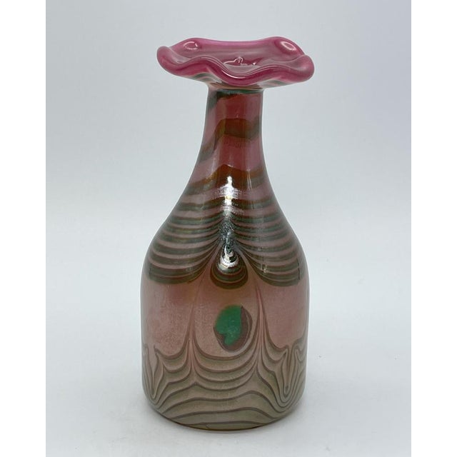 Glass Vase by Erwin Eisch, 1980s For Sale - Image 10 of 10