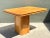Vintage Geometric Wood Extendable Game Table For Sale - Image 4 of 12