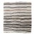 Black White Vintage Hemp Kilim Rug - 6`6″ X 6`1″ For Sale