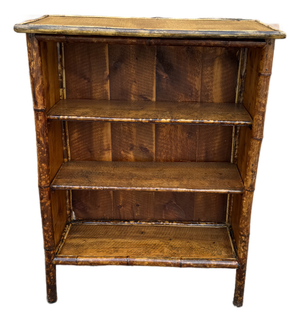 19th Century English Bamboo Bookcase