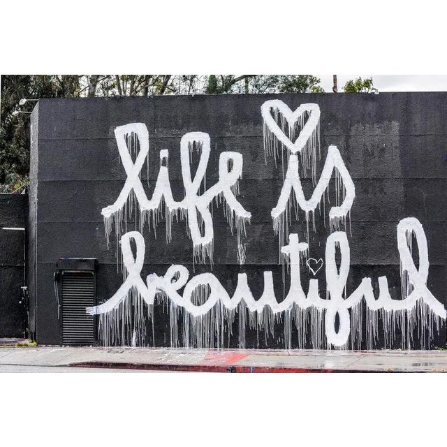 Life is Beautiful by Mike Valdez Print, 24" x 36" For Sale
