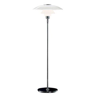 Poul Henningsen Ph 4.5/3.5 Glass Floor Lamp for Louis Poulsen For Sale