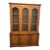 Vintage Drexel Palazzo China Cabinet With Arched Glass Doors For Sale