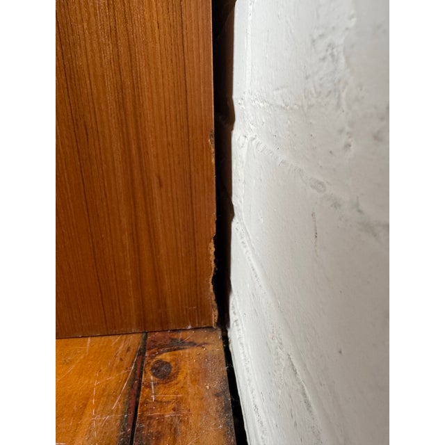 1970s Domino Mobler Danish Modern Tall Teak Bookcase With Adjustable Shelves For Sale - Image 9 of 9