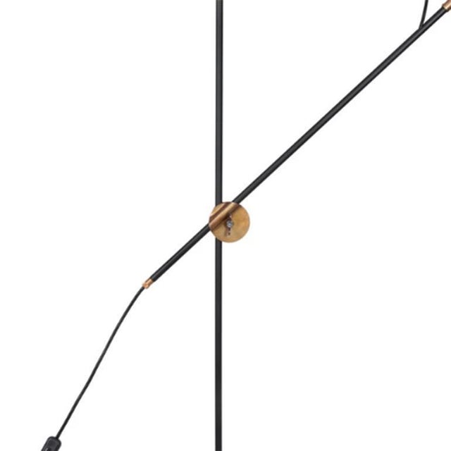 KH#1 Floor Lamp in Black Brass from Konsthantverk For Sale - Image 3 of 7