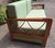 Wood Sofa Bed in Wood and Green Fabric from Paolo Buffa, 1940s For Sale - Image 7 of 7