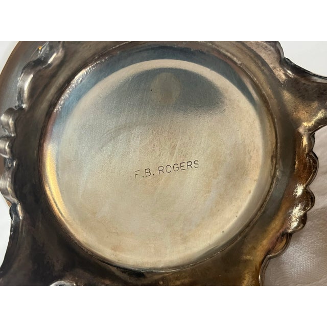 Late 20th Century Silverplated Footed Water Pitcher by Rogers For Sale - Image 5 of 12