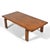 Solid Teak Coffee Table For Sale - Image 4 of 8