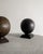 British Abstract Wooden Sculpture Globes, 1960s, Set of 2 For Sale - Image 3 of 7