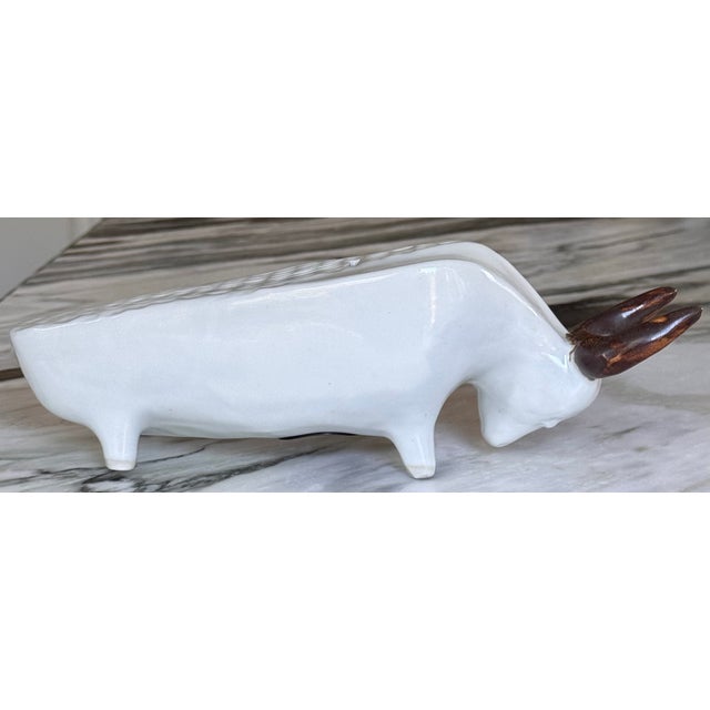 Made in Japan Mid-Century El Toro Coin Bank Bull For Sale - Image 11 of 17