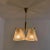 Gold Ice Glass Chandelier by J.T. Kalmar, 1970s For Sale - Image 8 of 11