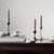 Steel with Brass Jazz Candleholders by Max Brüel for Karakter, Set of 4 For Sale - Image 11 of 16
