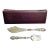 1878 Silverplated Hand Etched Fish Carving Set by Ainsworth Taylor Birmingham Uk- 2 Pieces For Sale