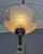 Art Deco Chandelier in Salmon-Colored Sandblasted and Polished Clear Glass from Muller Frères For Sale - Image 11 of 18