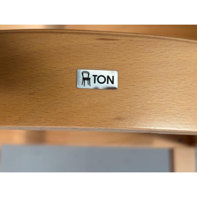 Side Chair in Beech by Ton For Sale - Image 14 of 15