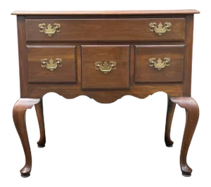 Ethan Allen Georgian Court Lowboy Dresser
