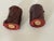 American Vintage Faux Wood Salt and Pepper Shakers For Sale - Image 3 of 3