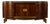 1930s French Art Deco Rosewood Sideboard With Black Marble Top For Sale