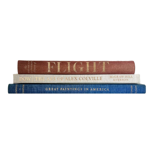 Curated Vintage Designer Book Collection - Art in Flight Bundle- 3 Pieces