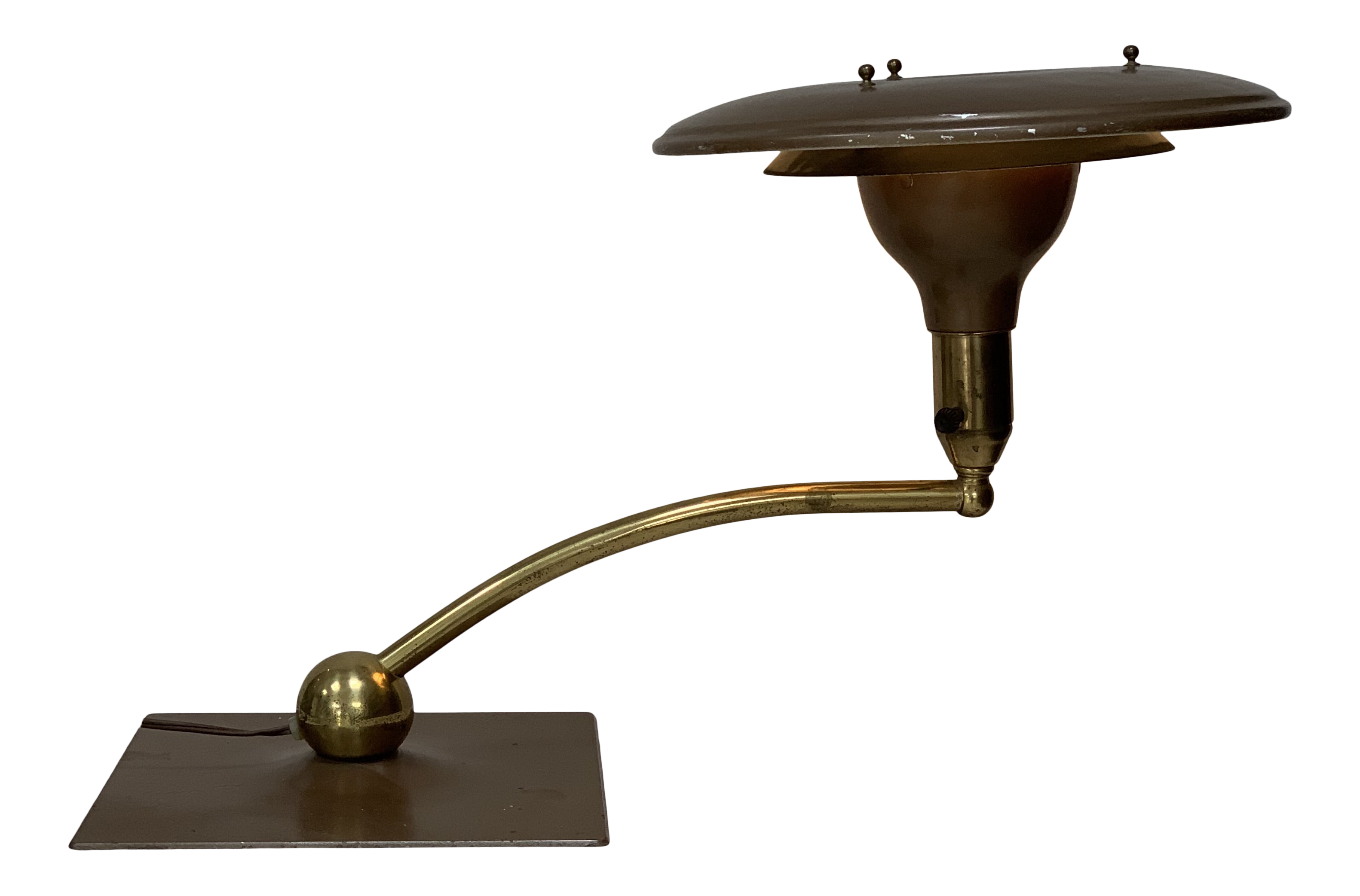 その他 National desk light stand 70s VINTAGE Mid-Century Wheeler Sight Light Atomic Desk Lamp | Chairish