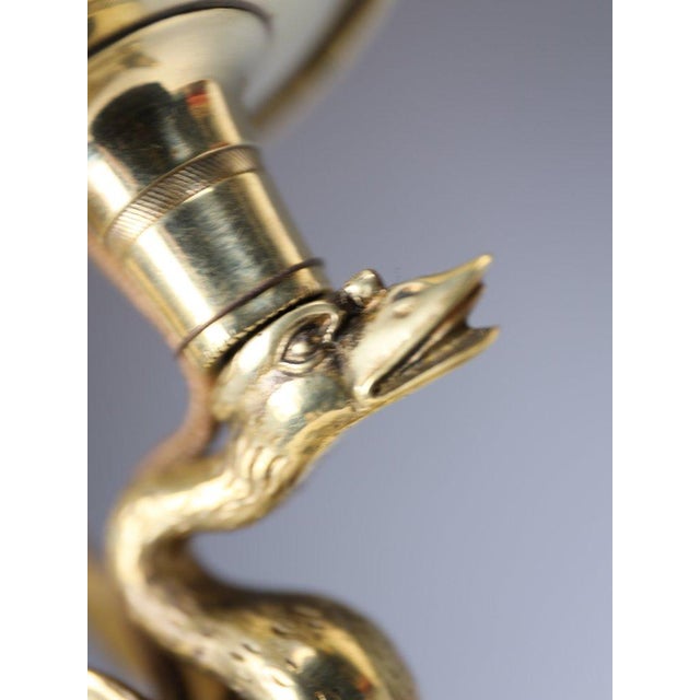 Late 19th Century 19th Century French Brass Bouillotte Table Lamp, 1880 For Sale - Image 5 of 18