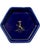 Ceramic Vintage 5-Star Le Meurice Hotel Paris Ashtray Cobalt Blue For Sale - Image 7 of 12