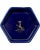 Ceramic Vintage Le Meurice Hotel Paris Cobalt Blue Ashtray Catchall Dish For Sale - Image 7 of 12
