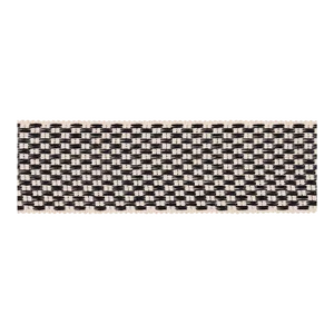 Schumacher Crawford Check Tape Wide in Basalt