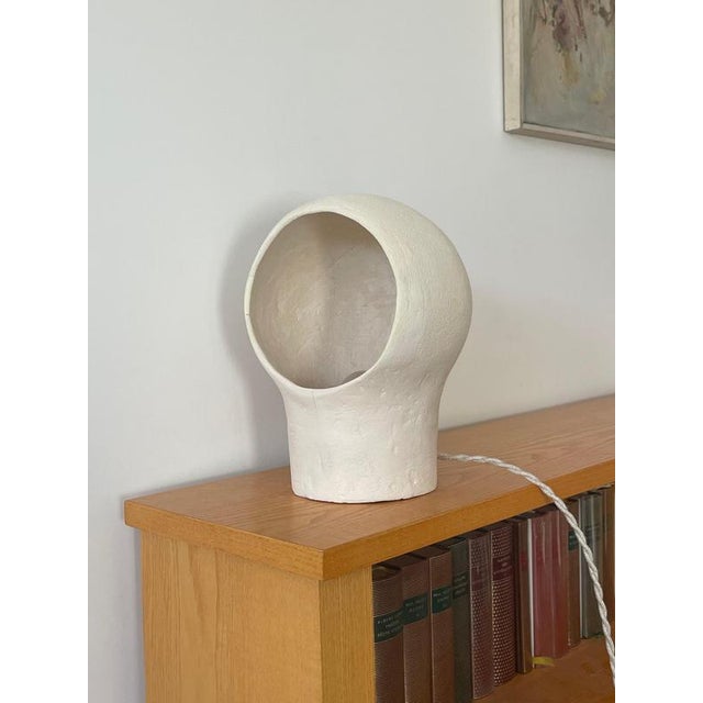 Contemporary Nuvole II Ceramic Table Lamp by Renzo Maar For Sale - Image 3 of 18