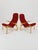 Red Swedish Metro Lounge Chair by Sam Larsson for Dux, 1960s For Sale - Image 8 of 11