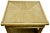 Exceptionally maintained vintage Braxton Culler Somerset faux honey gold bamboo bentwood rattan wicker 26 inch side table...