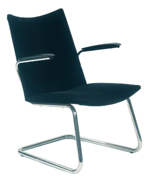 4014 Tubular Steel Dutch Lounge Chair from Gebr. De Wit, 1950s
