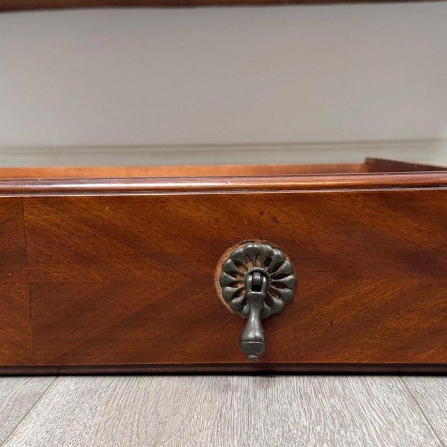 Antique Edwardian English Mahogany Sideboard, 1890s For Sale - Image 12 of 13