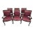 Vintage French Mahogany Dining Armchairs - Set of 6 For Sale