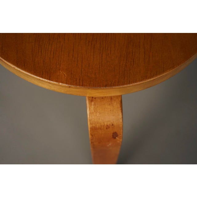 Wood Model 60 Stool by Alvar Aalto for Artek, 1960s For Sale - Image 7 of 10