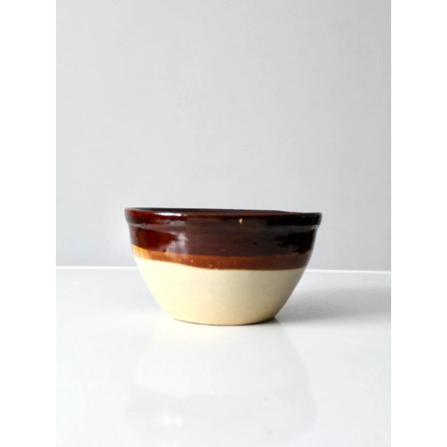 Antique Stoneware Bowl For Sale - Image 9 of 9