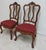 Red Pair Ethan Allen Tuscany French Country Dining Room Side Chairs C For Sale - Image 8 of 11