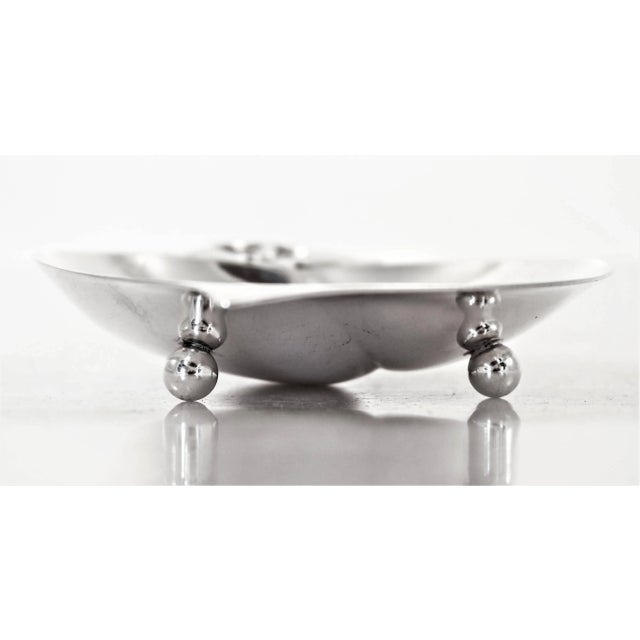 Traditional Tiffany Sterling Apple Dishes For Sale - Image 3 of 6