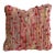 Jute Pom-Pom Pink & Tan Boho Chic Pillow For Sale