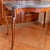Wood Pair of Edwardian Satinwood Marquetry Console Tables With Marble Tops For Sale - Image 7 of 14
