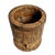 Vintage Rustic Old India Wood Pestle Pot For Sale - Image 4 of 6