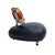 Postmodern Vintage Dutch Leather and Fabric Chairs by Scheemaker Pallone for Ledoux, 1989, Set of 2 For Sale - Image 3 of 12