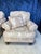 A Pair of Lillian August Lounge Chairs With Pair of Ottomans For Sale - Image 10 of 16