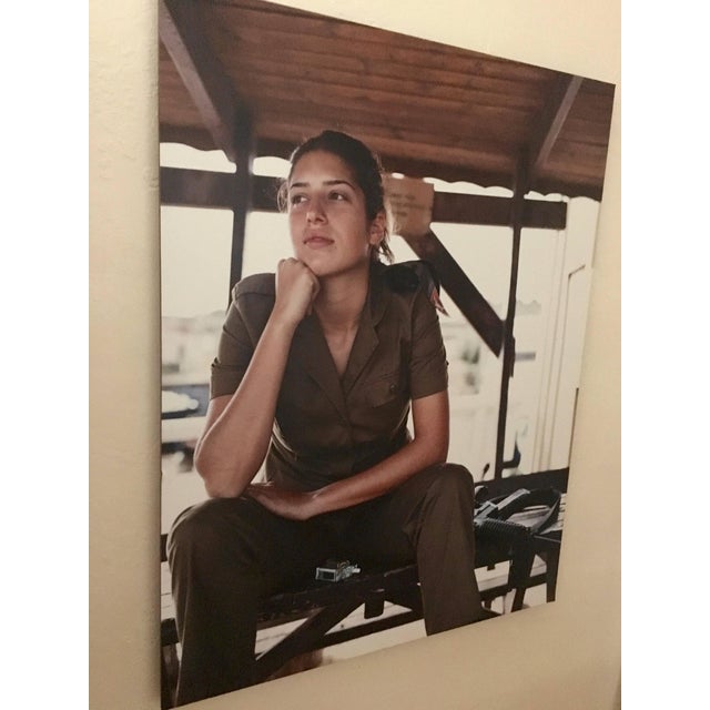 Women of the IDF Large Exhibition color Photograph 30 x 40 inches, mounted on masonite and laminated. Edition of 4 + 2...