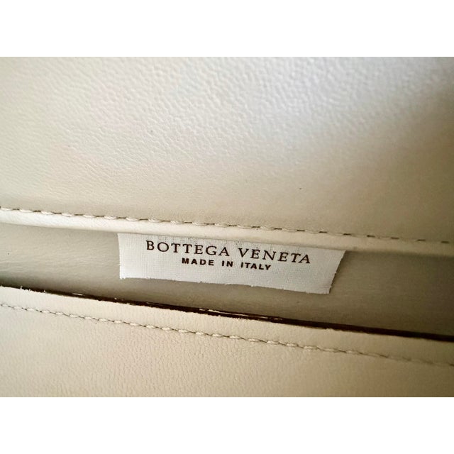 Bottega Veneta Python Marie Snakeskin Shoulder Bag Gold Plated For Sale - Image 9 of 10