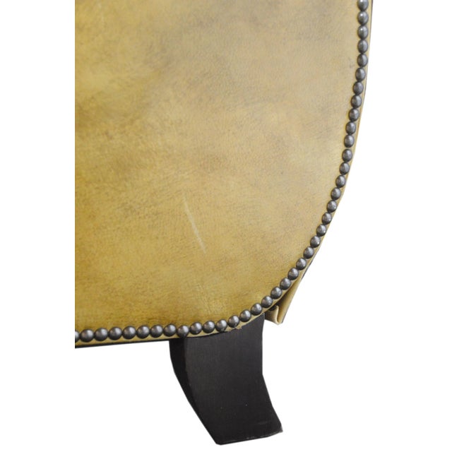 Sand Late 20th Century Ferguson Copeland Leather Loveseat For Sale - Image 8 of 11