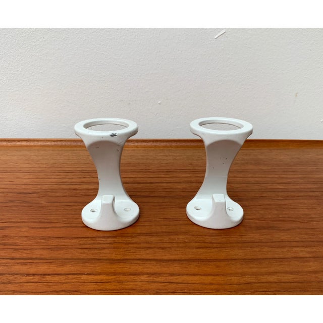 Vintage German Metal Coat Hooks from Schönbuch, 1970s, Set of 2 For Sale - Image 5 of 13