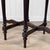 Vintage Traditional Victorian Mahogany Inlaid Scalloped Side Table For Sale - Image 12 of 15